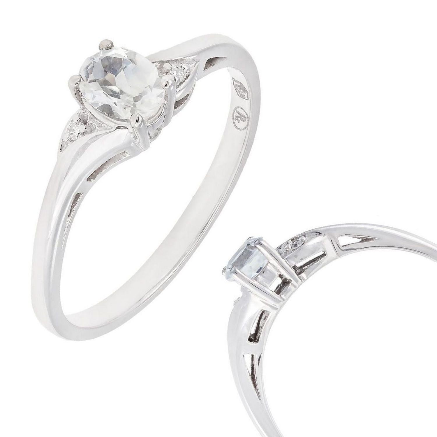 Pierścionek złoty DIAMENT 585 biały topaz i diamenty C51W69.jpg