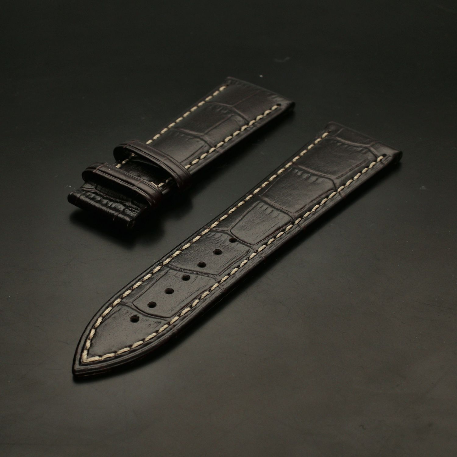 Oryginalny Pasek do zegarka Certina C610015515 brązowy 23-20 mm.jpg