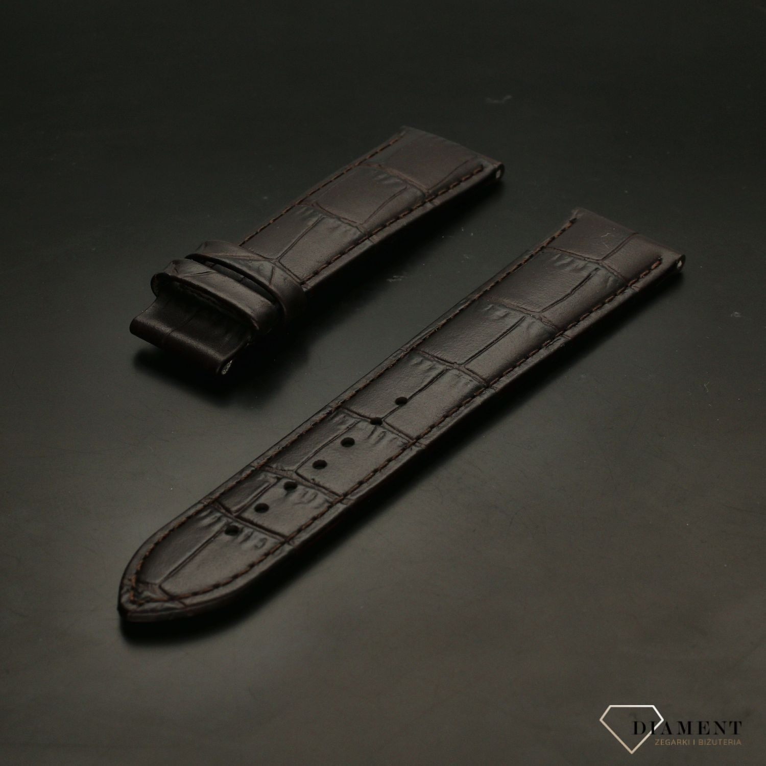 Oryginalny Pasek do zegarka Certina C610015781 brązowy 20 mm.jpg