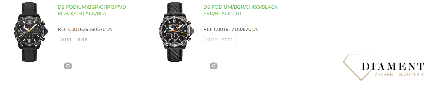 Oryginalny Pasek do zegarka Certina C610016427 czarny 20 mm.jpg