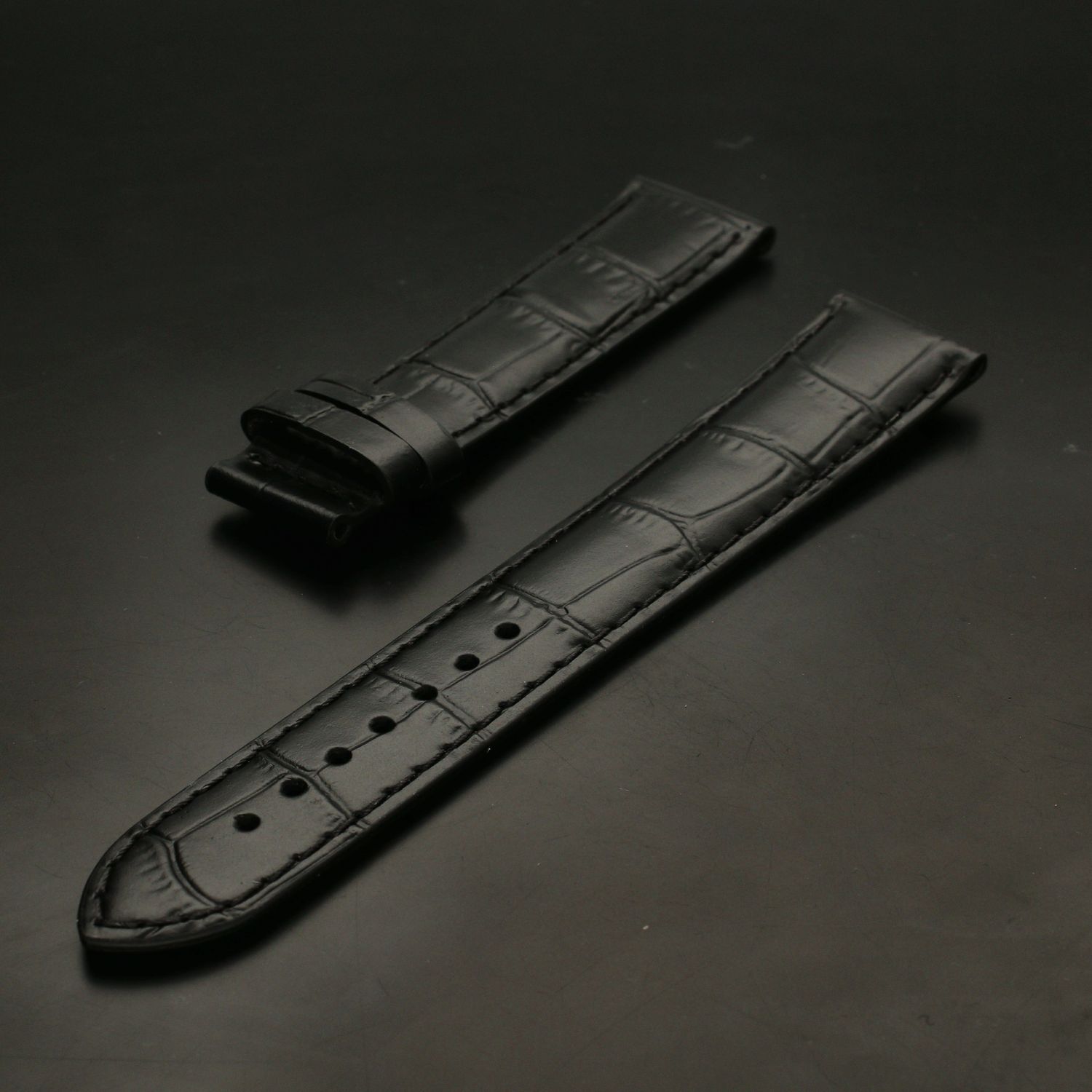 Pasek do zegarka Certina czarny skórzany 20mm XL C610018158.jpg