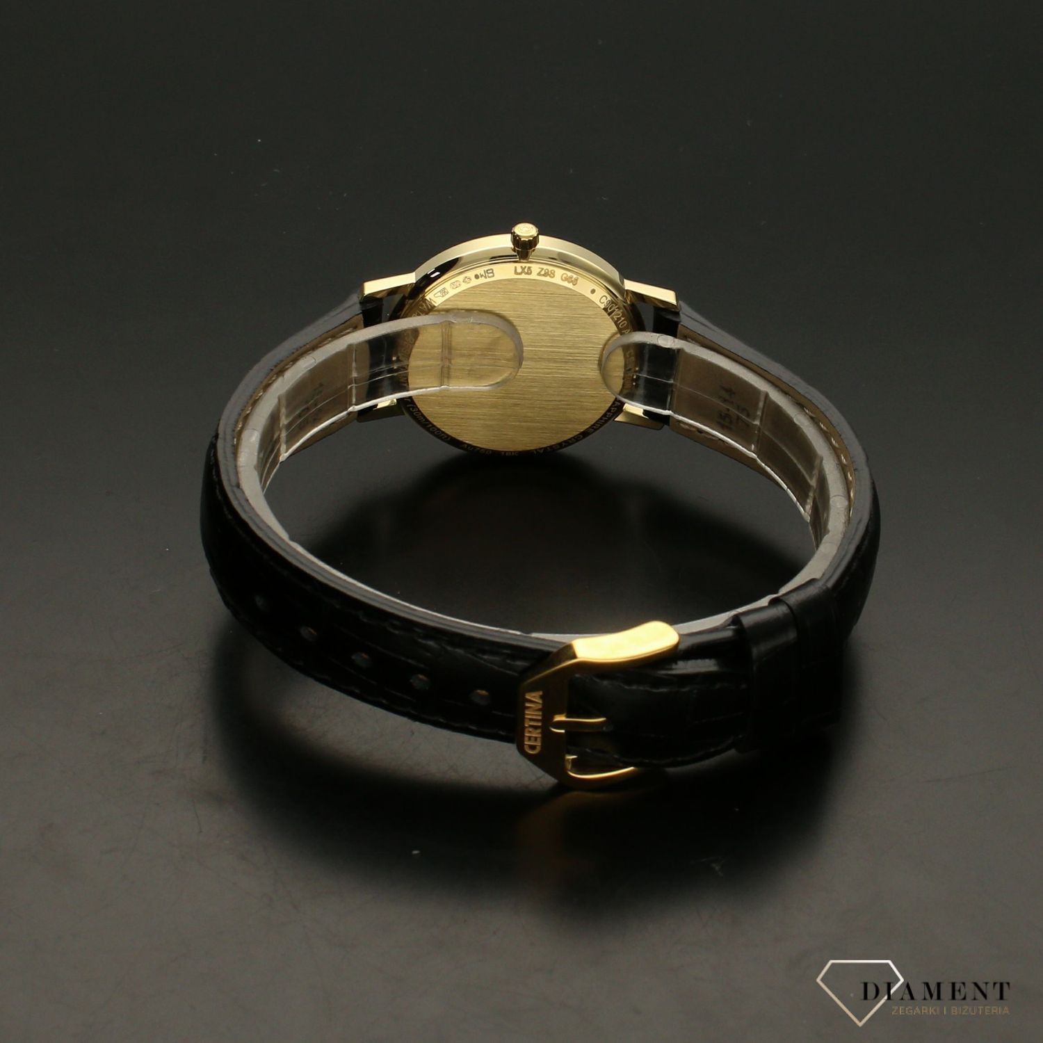 Zegarek złoty damski 750 Certina Priska Gold 18k C901.210.16.111.00.jpg