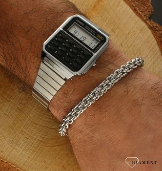 Zegarek Casio Vintage vintage Edgy z kalkulatorem CA-500WE-1AEF (2).jpg