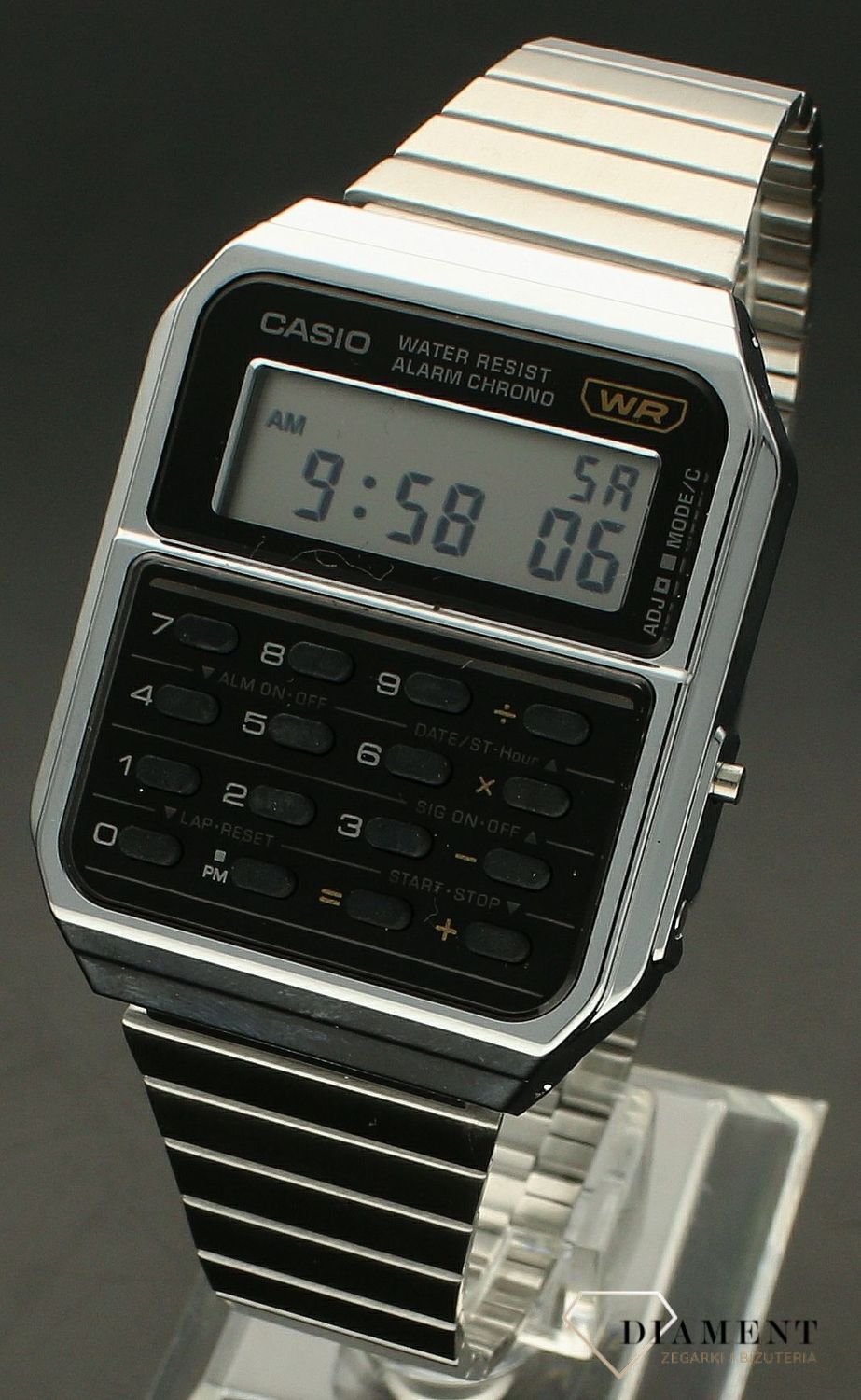 Zegarek Casio Vintage vintage Edgy z kalkulatorem CA-500WE-1AEF. Zegarek Casio z kalkulatorem. Zegarek Casio Vintage z kalkulatorem. Zegarek Casio unisex. Modny zegarek Casio Vintage. Zegarek unisex Vintage na prezent..jpg