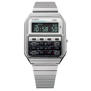 Zegarek Casio CA-500WE-7BEF Vintage Edgy z kalkulatorem. Nietypowy zegarek na prezent. Zegarek z kalkulatorem. Zegarek vintage, retro. Zegarek na komunię. Zegarek na prezent dla mężczyzny. 2.jpg