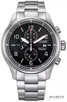 Zegarek męski Citizen Super Titanium Eco-Drive CA0810-88E jest to zegarek, w których wykorzystano innowacyjna technologie Eco – Drive, wykorzystuje on różne źródła energii, przez co jest przyjaźniejszy dla środowiska.webp