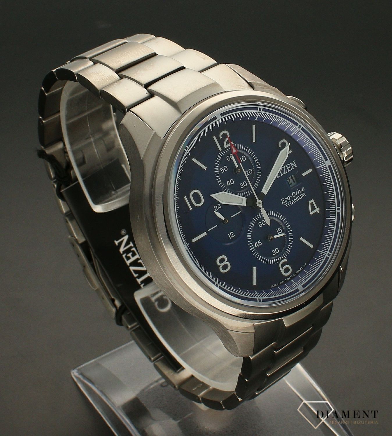 Zegarek męski Citizen Super Titanium Eco-Drive CA0810-88E jest to zegarek, w których wykorzystano innowacyjna technologie Eco – Drive, wykorzystuje on różne źródła energii, przez co jest przyjaźniejszy dla środowiska..webp