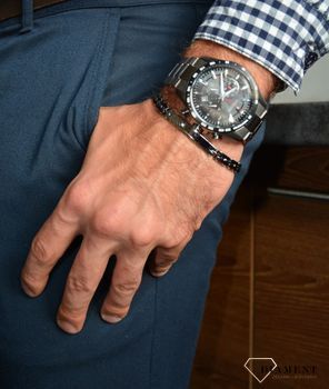 Zegarek męski Citizen Super Titanium Eco-Drive Chronograph CA4444-82E ✅ Zegarek męski Citizen to model na bransolecie z ciemną tarczą (3).JPG