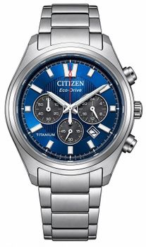 ⌚ Citizen CA4750-51L Super Titanium Eco-Drive 💙 Tytanowa koperta, niebieska tarcza, chronograf, szkło szafirowe i 10 BAR. Sprawdź!.jpg