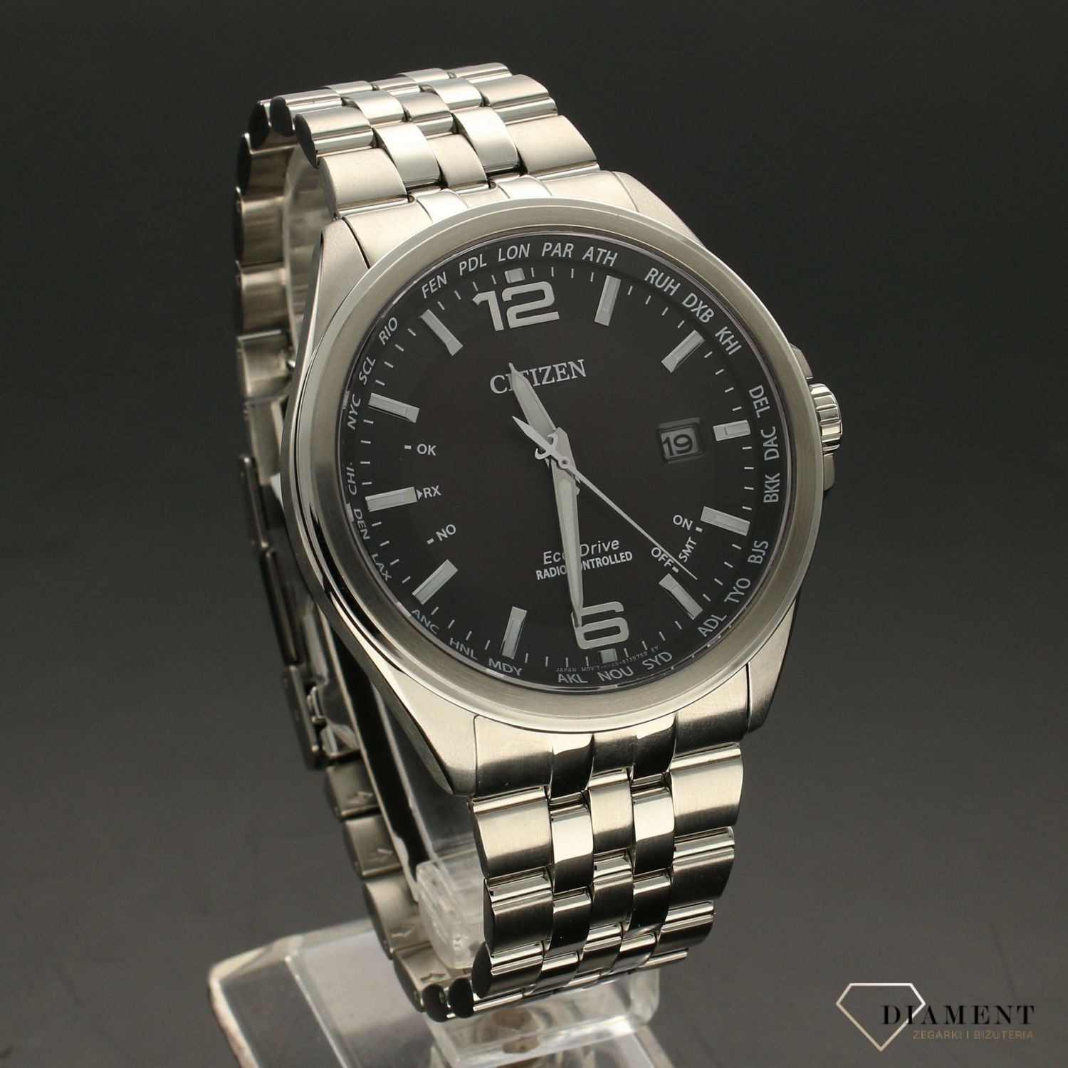 Zegarek męski Citizen Radio Controlled, eco-drive CB0010-88E (2).jpg
