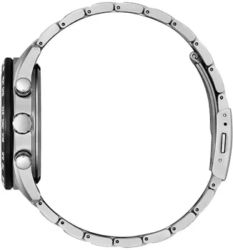 Zegarek męski Citizen Promaster CB5946-82X tytanowy Eco-Drive Radio Controlled 10 ATM zielona tarcza bok.webp