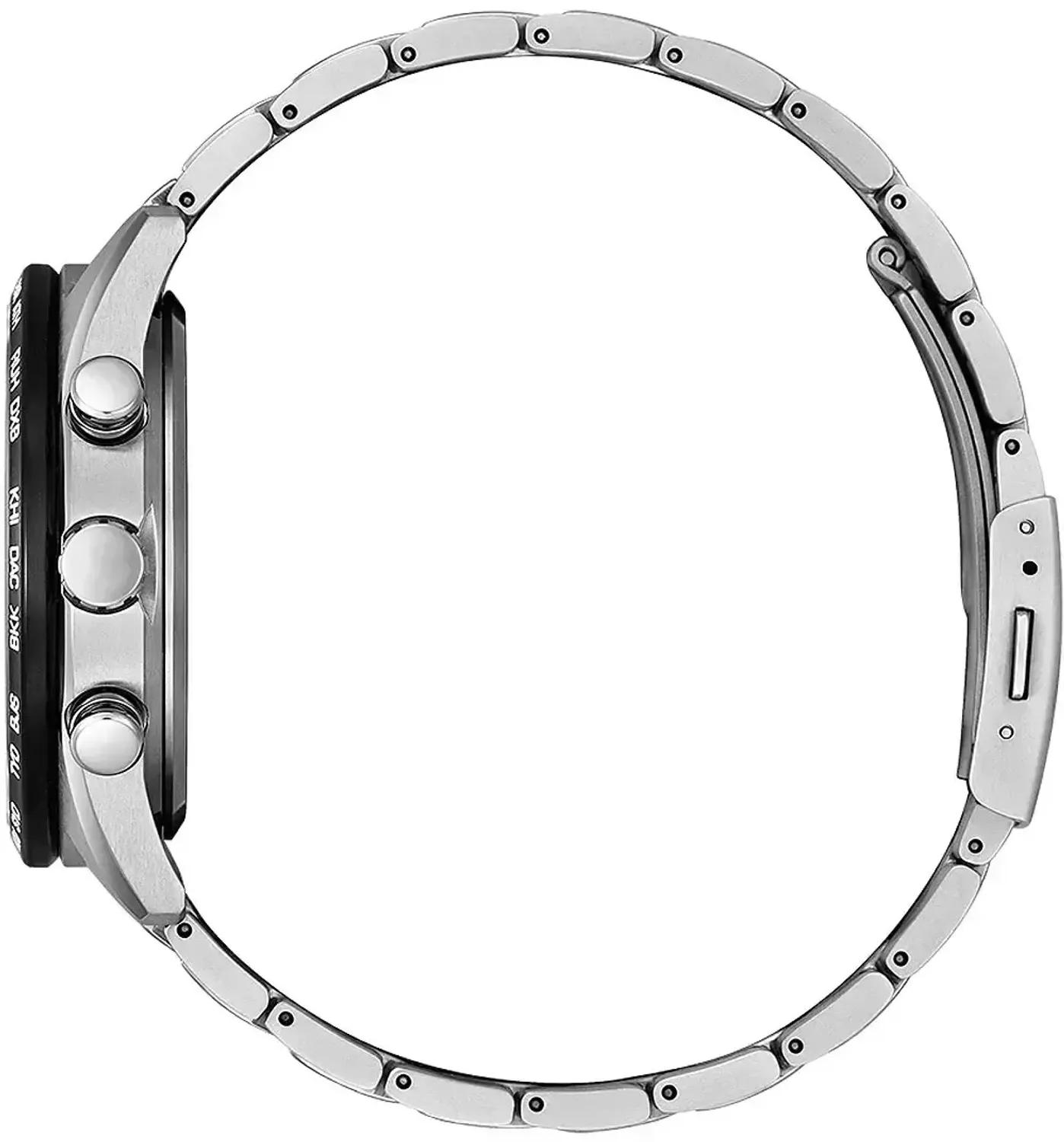 Zegarek męski Citizen Promaster CB5946-82X tytanowy Eco-Drive Radio Controlled 10 ATM zielona tarcza.webp