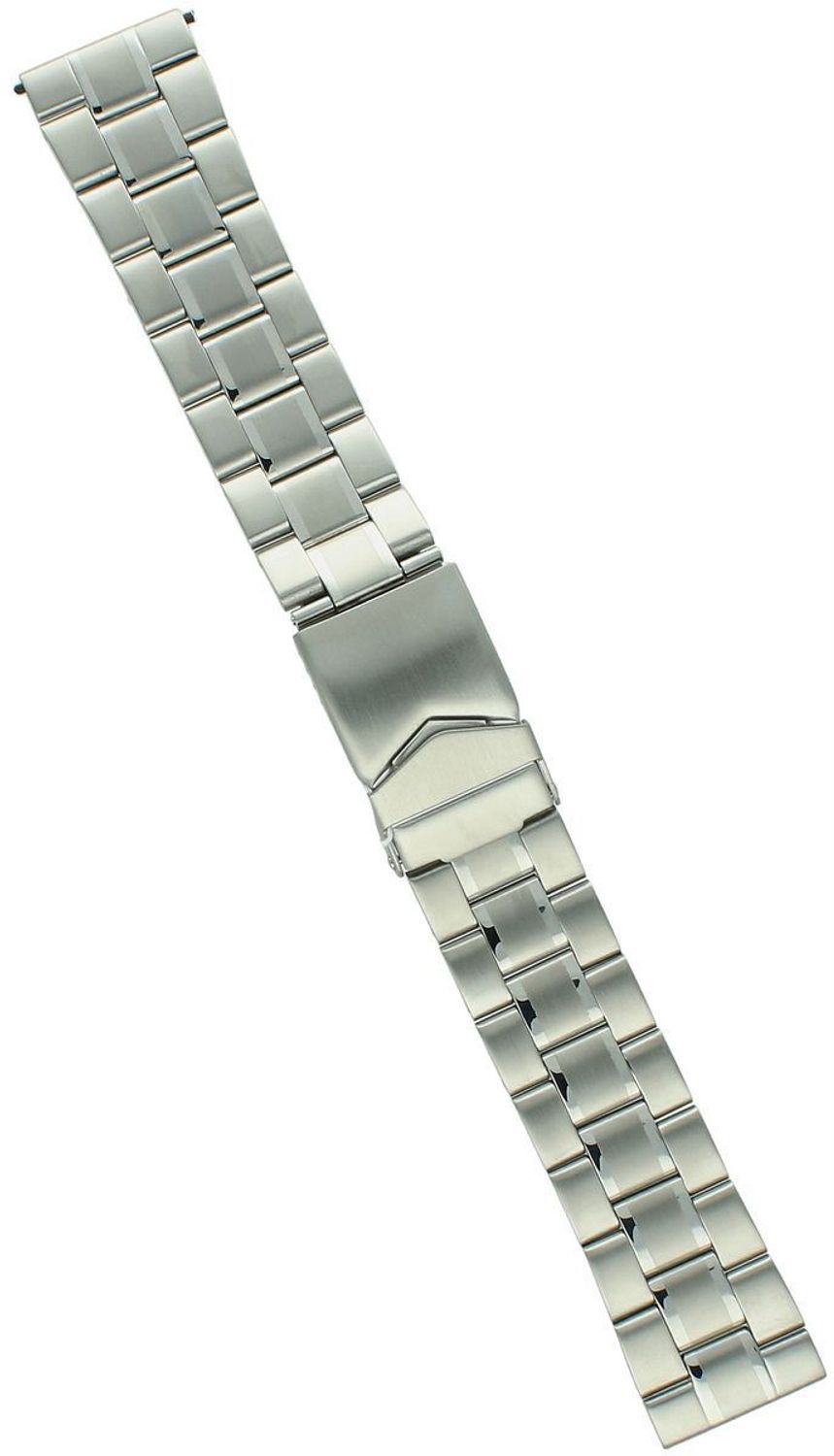 Męska stalowa bransoleta do zegarka CONDOR CC218 o szerokości mocowania 22 mm i długości 19 cm. Elegancka, trwała i komfortowa, pasuje do zegarków męskich ze standardowym mocowaniem1.jpg