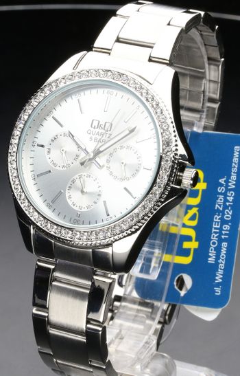 Damski biżuteryjny zegarek Q&Q CE01-201 (2).jpg