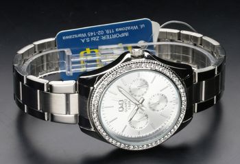 Damski biżuteryjny zegarek Q&Q CE01-201 (3).jpg