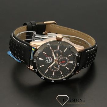 Męski zegarek Q&Q Fashion Leather CE02-532 (3).jpg