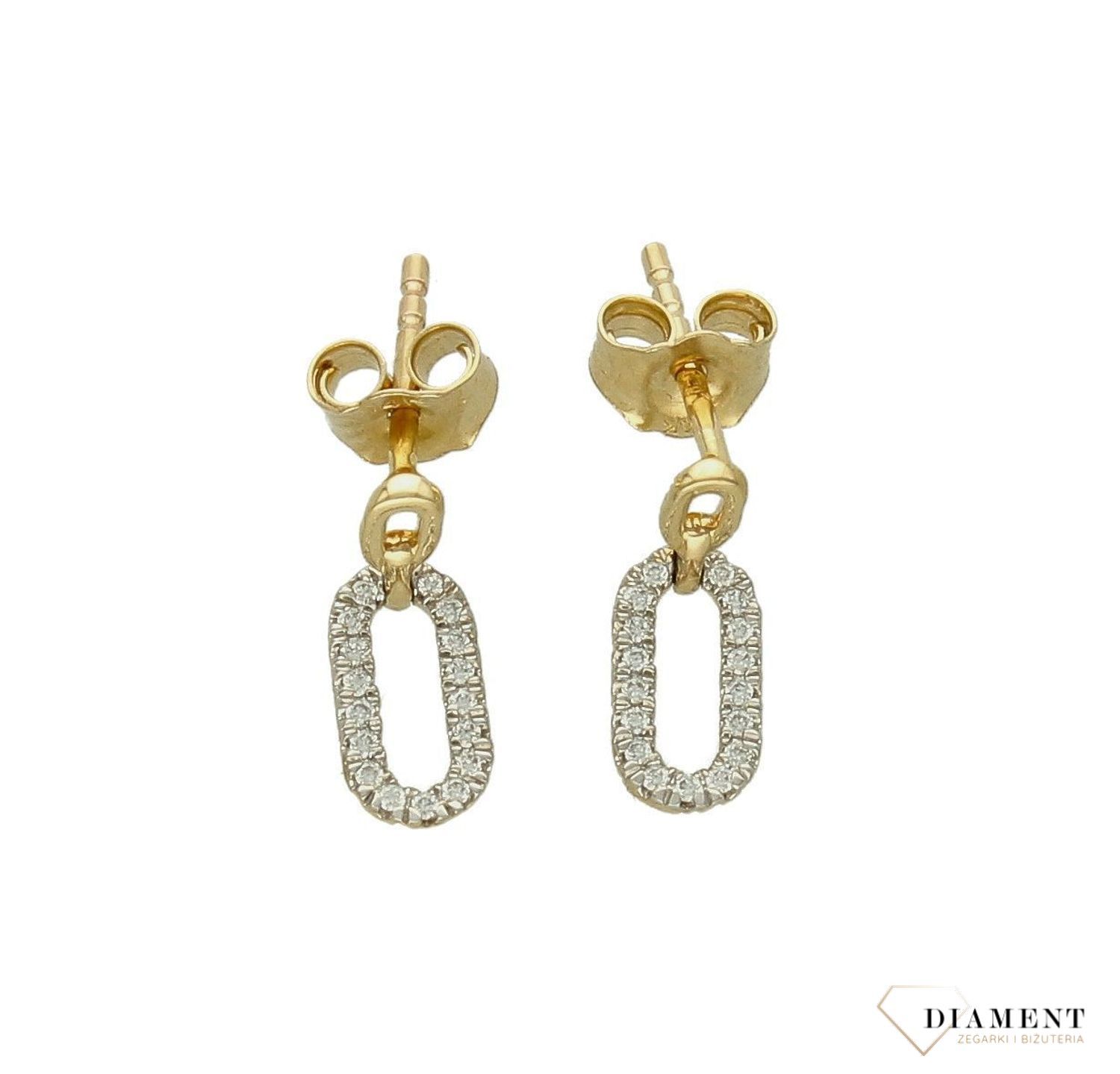 Kolczyki z Diamentami  Aureola brylantów  585 DIAMENT CE5686Y (1).jpg