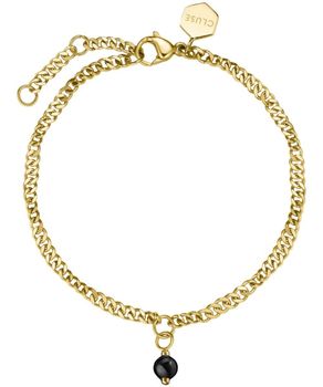 Zestaw Cluse Féroce Petite CG11701 – złoty zegarek damski z czarną tarczą i pozłacaną bransoletką brans.jpg