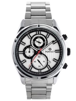 Męski zegarek Perfect CH03M-04 chronograph. Zegarek męski Perfect. Męski zegarek na bransolecie. Męski tani zegarek Perfect. Zegarek męski z chronografem. Męski zegarek na bransolecie na prezent (2).jpg