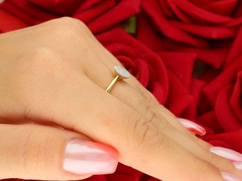 Pierścionek złoty DIAMENT zaręczynowy, d CH491. Pierścionek z trzydziestoma brylantami wielkości 0,14 ct, czystości SI2 oraz barwie H. Piękny pierścionek w kolorze żółtego złota z 4.jpg