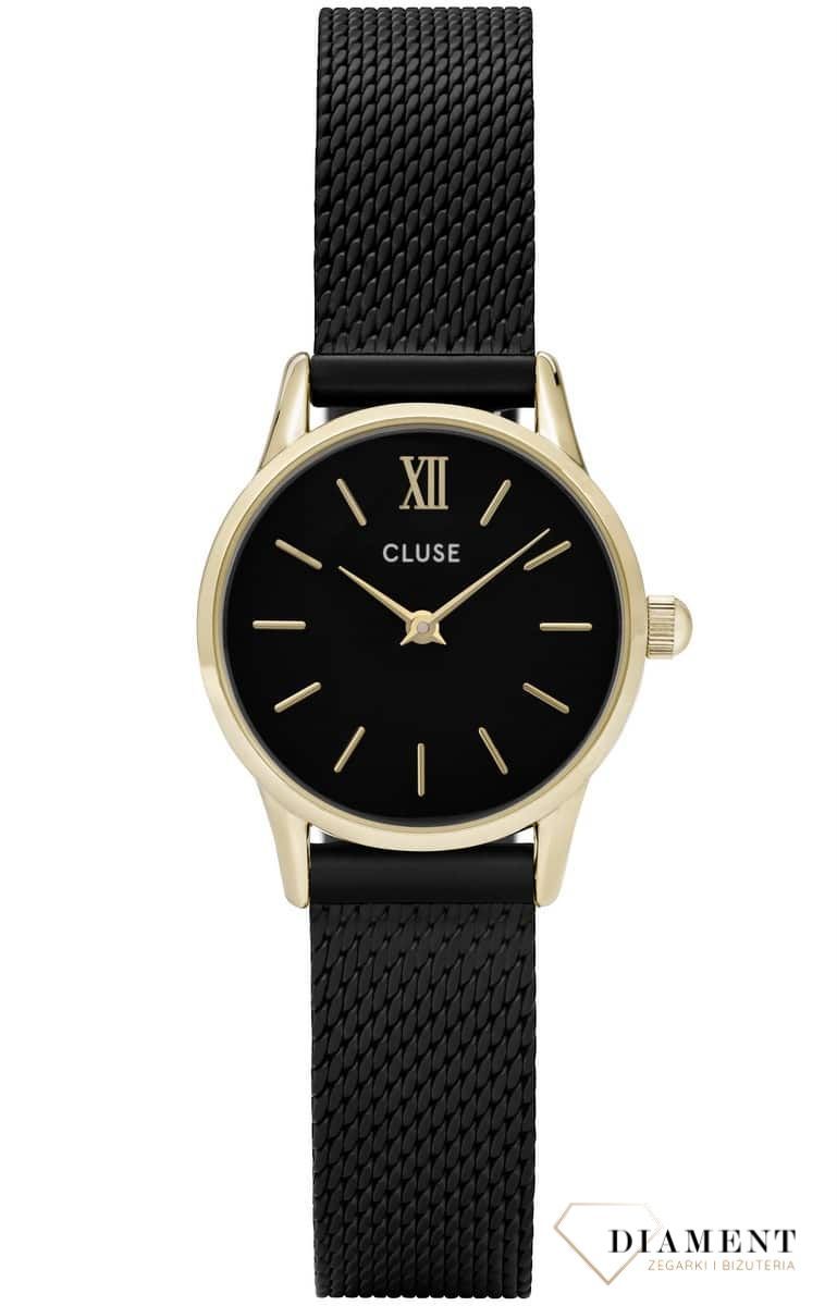 Damski zegarek CLUSE La Vedette Mesh Gold BlackBlack CL50023 (4).jpg