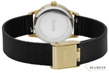 Damski zegarek CLUSE La Vedette Mesh Gold BlackBlack CL50023 (2).jpg