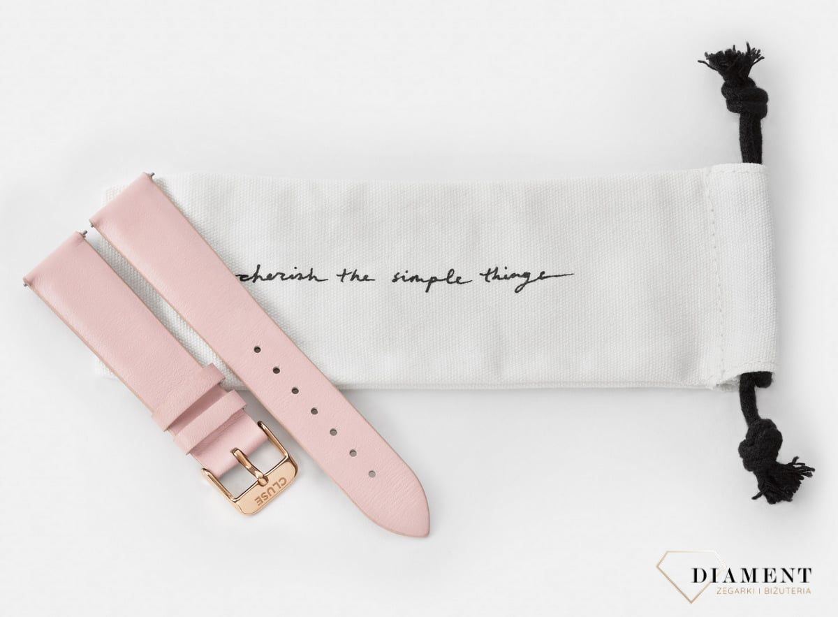 Pasek do zegarka Cluse CLS004 pudrowy róż (1).jpg