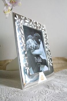 Ramka posrebrzana 13x18 Drzewo Życia ślubna  złocone obrączki  PVD miro-silver (2).JPG