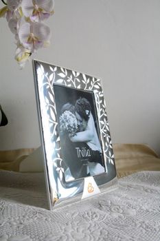 Ramka posrebrzana 13x18 Drzewo Życia ślubna  złocone obrączki  PVD miro-silver (3).JPG