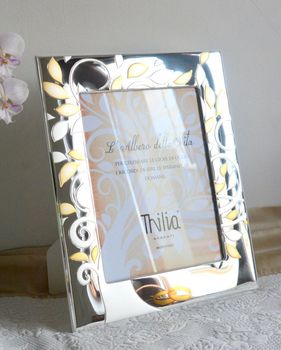 Ramka posrebrzana 18x24 Drzewo Życia srebrno-złota  obrączki  PVD miro-silver (3).JPG