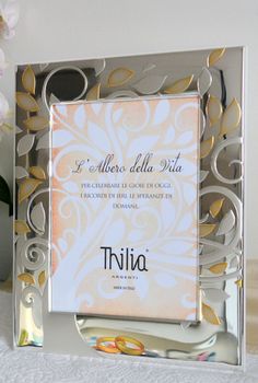 Ramka posrebrzana 18x24 Drzewo Życia srebrno-złota  obrączki  PVD miro-silver (7).JPG