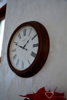 Zegar na ścianę Rhythm duży 49 cm CMG557NR06. Piękny duży zegar ścienny. Zegar ścienny w nowoczesnej odsłonie, który ozdobi i ożywi każde wnętrze. ✓Duże zegary ścienne (6).JPG