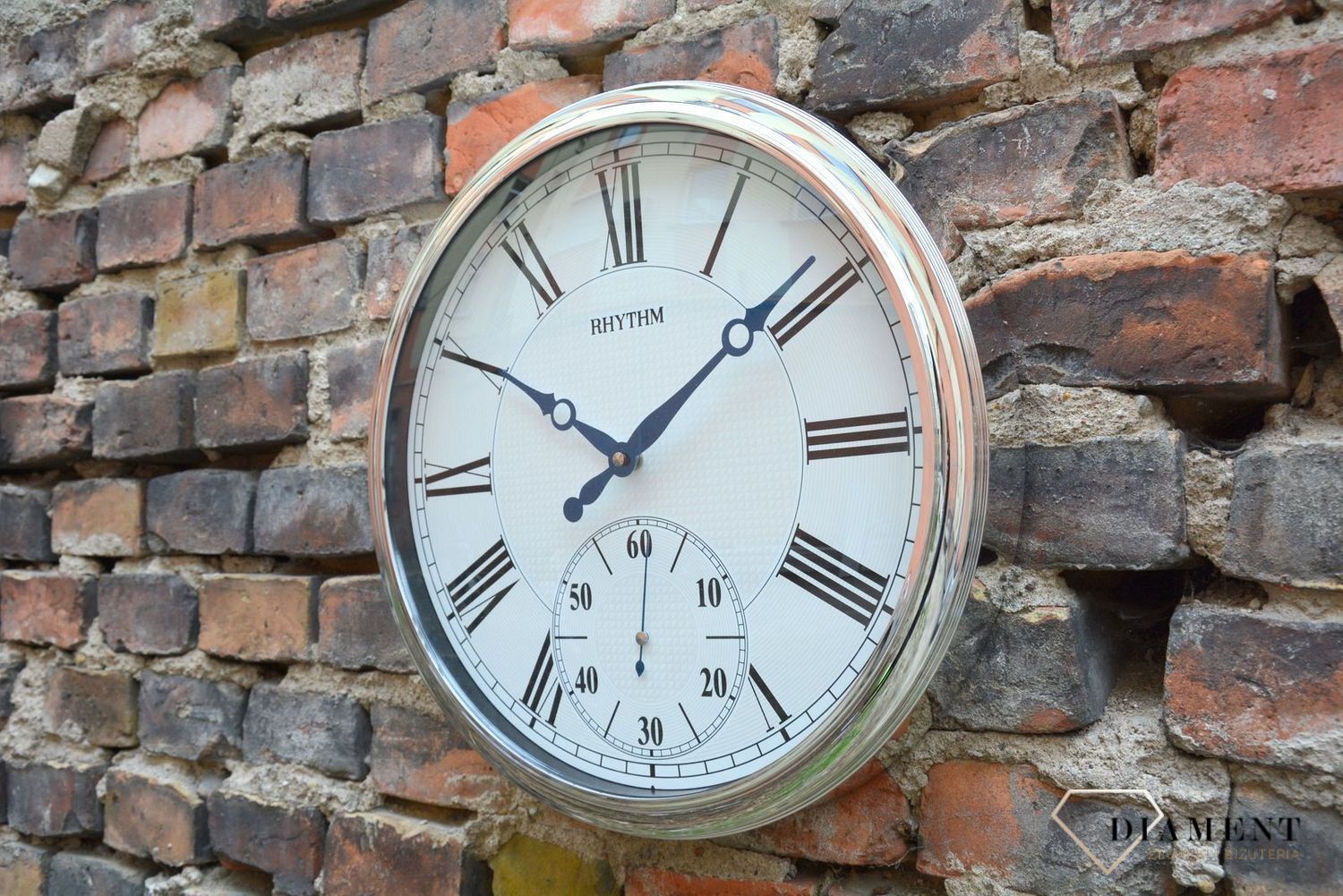 Ścienny zegar japońskiej marki RHYTHM CMG774NR19.jpg