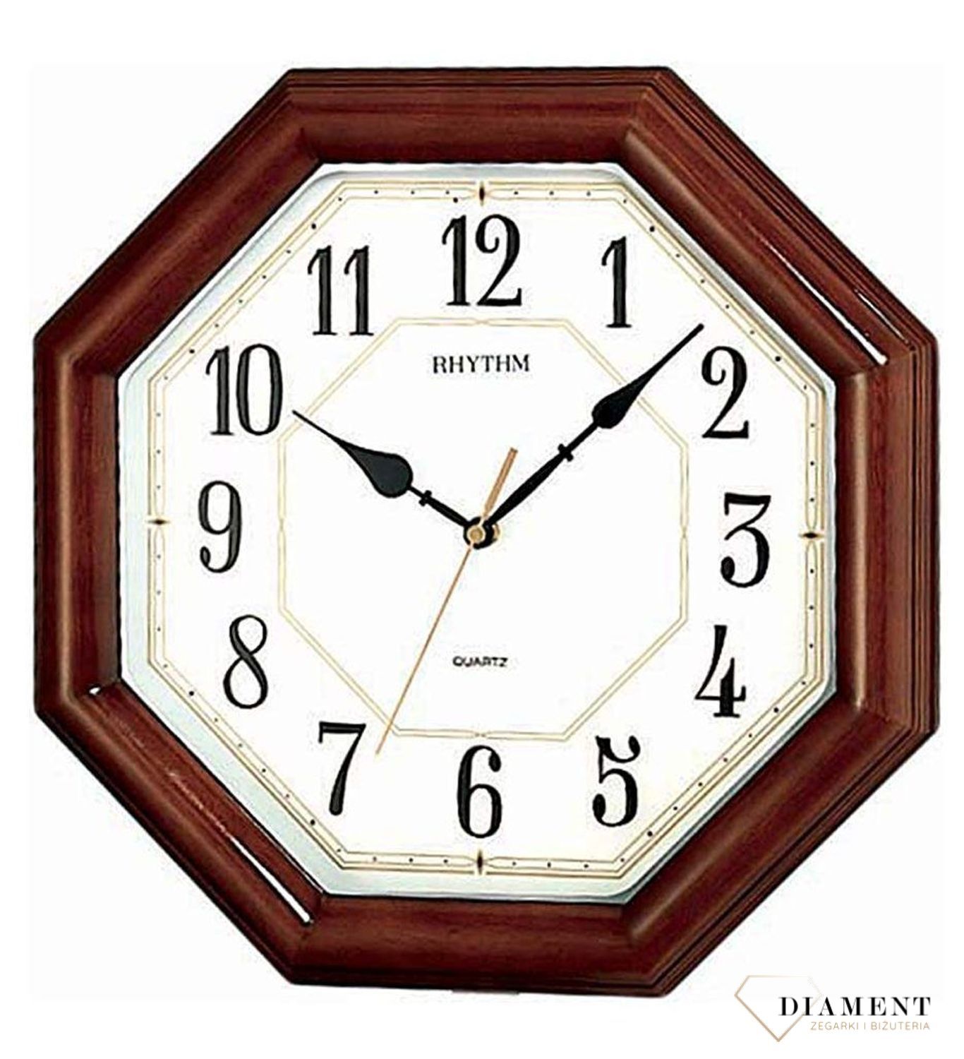 Ścienny zegar japońskiej marki RHYTHM CMG912NR06.jpg