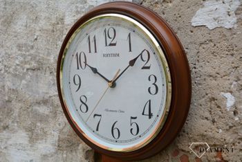 Zegar ścienny drewniany Rhythm w kolekcji zegary ścienne drewniane  (5).JPG