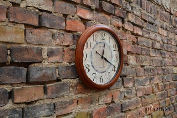 Zegar ścienny drewniany CMH803NR06✓ Zegary ścienne drewniane✓ Zegar ścienny duży ✓Nowoczesne zegary✓ Autoryzowany sklep Kupuj od zegarmistrza.JPG