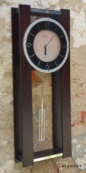 Zegar na ścianę drewniany z wahadłem Rhythm CMJ552NR06 ✓Zegary ścienne✓Zegary szafkowe ✓Zegary ścienne z wahadłem✓ Autoryzowany sklep (3).JPG