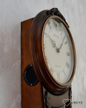 Zegar ścienny drewniany wiszący Rhythm CMJ546NR06 z melodiami i wahadłem ✓Zegary ścienne✓Zegary szafkowe ✓Zegary ścienne z wahadłem✓ Autoryzowany sklep✓ Kurier Gratis 24h (5).JPG