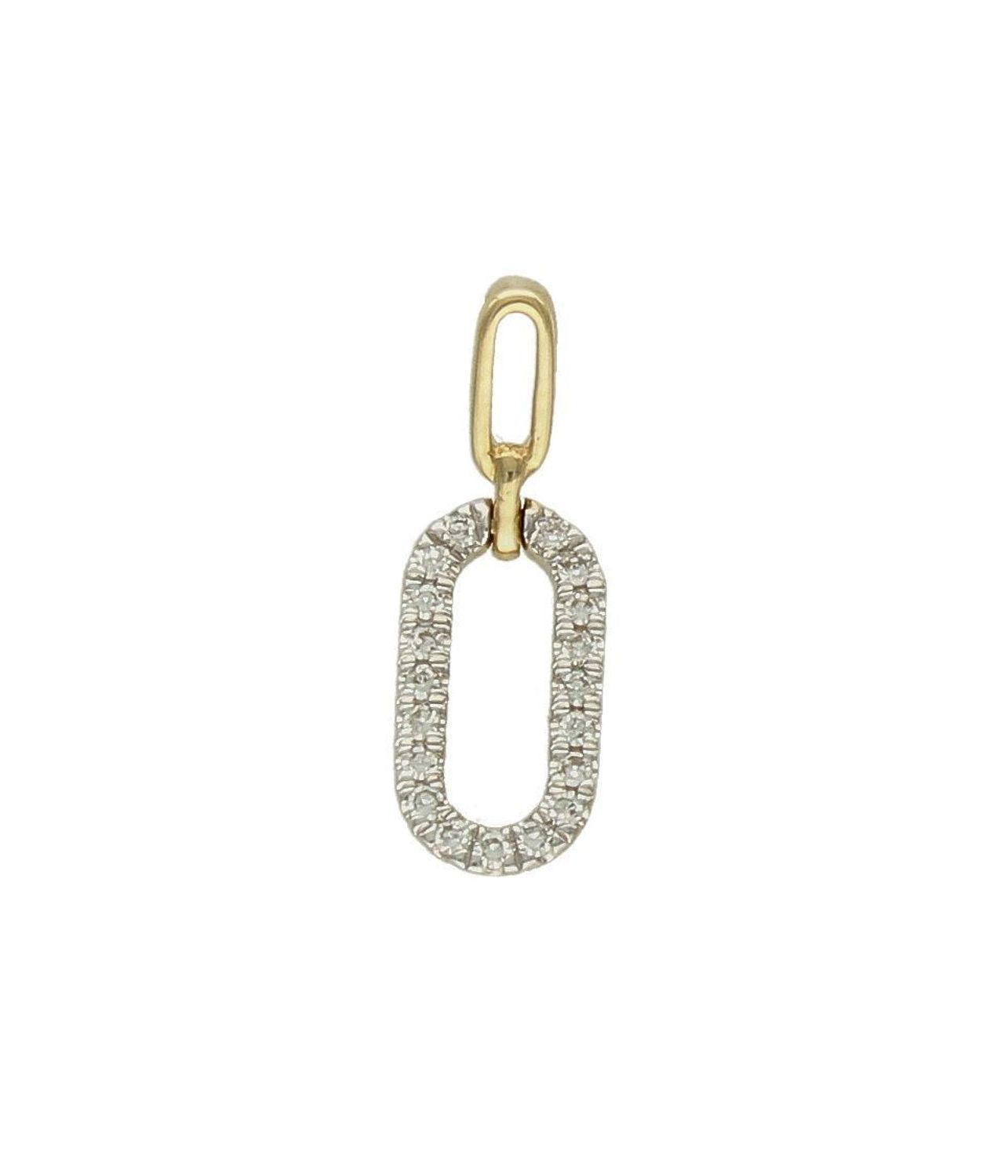 Zawieszka z Diamentami  Aureola brylantów  585 DIAMENT CP4519Y.jpg