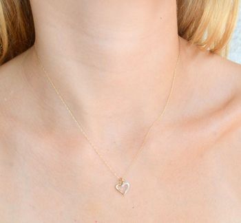 Zawieszka złota damska Biżuteryjne serce 14 Diamentów 585 CP4736Y (2).JPG