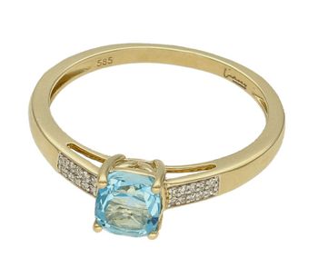 Pierścionek złoty Topaz Sky Blue i Diamenty 585 rozmiar 17 (4).jpg