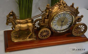 Zegar kominkowy Rhythm Karoca to piękny zegar kominkowy z kolekcji japońskich zegarów kominkowych (5).JPG