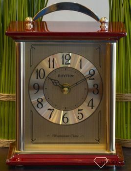 Zegar kominkowy złoty Rhythm CRH253NR18 zegary kominkowe wymarzony prezent na rocznicę ślubu (2).JPG