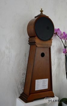 Efektowny zegar kominkowy drewniany RHYTHM Orzech CRJ749NR06 🕰  Zegar kominkowy wykonany z wytrzymałego materiału jakim jest drewno w barwie orzecha (8).JPG