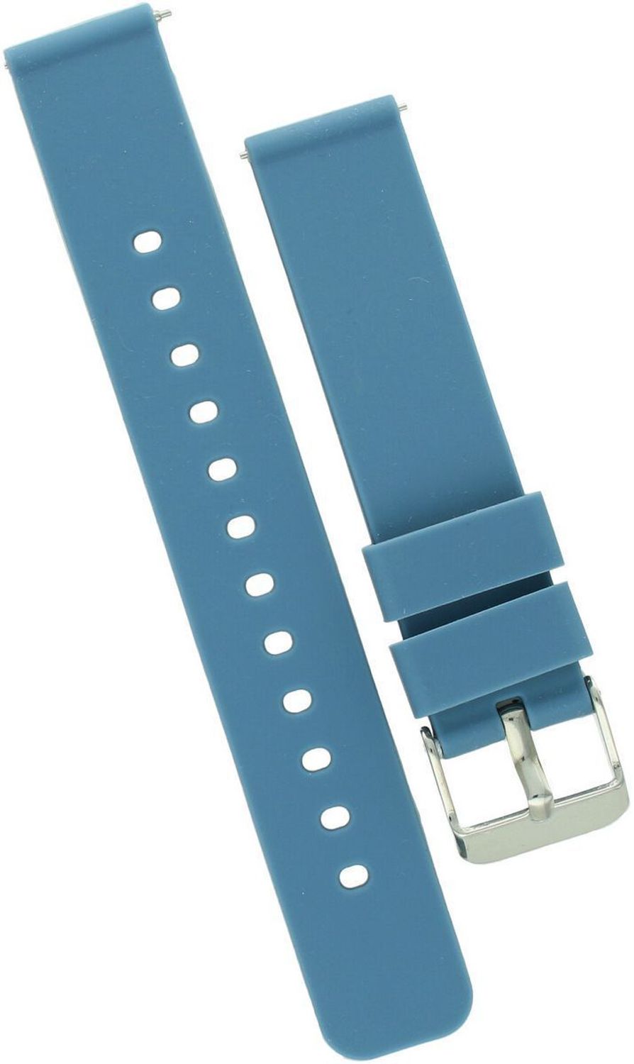 Silikonowy pasek Diloy 18mm – brudny błękit, srebrna sprzączka.jpg