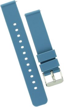Silikonowy pasek Diloy 18mm – brudny błękit, srebrna sprzączka.jpg