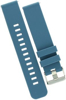 Silikonowy pasek Diloy 20mm – brudny błękit, srebrna stalowa sprzączka.jpg