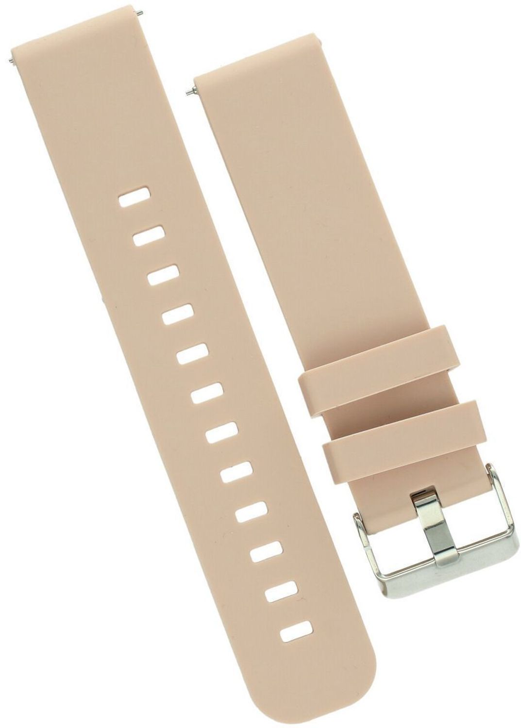 Silikonowy pasek do zegarka Diloy 22mm – delikatny róż, stalowa sprzączka.jpg