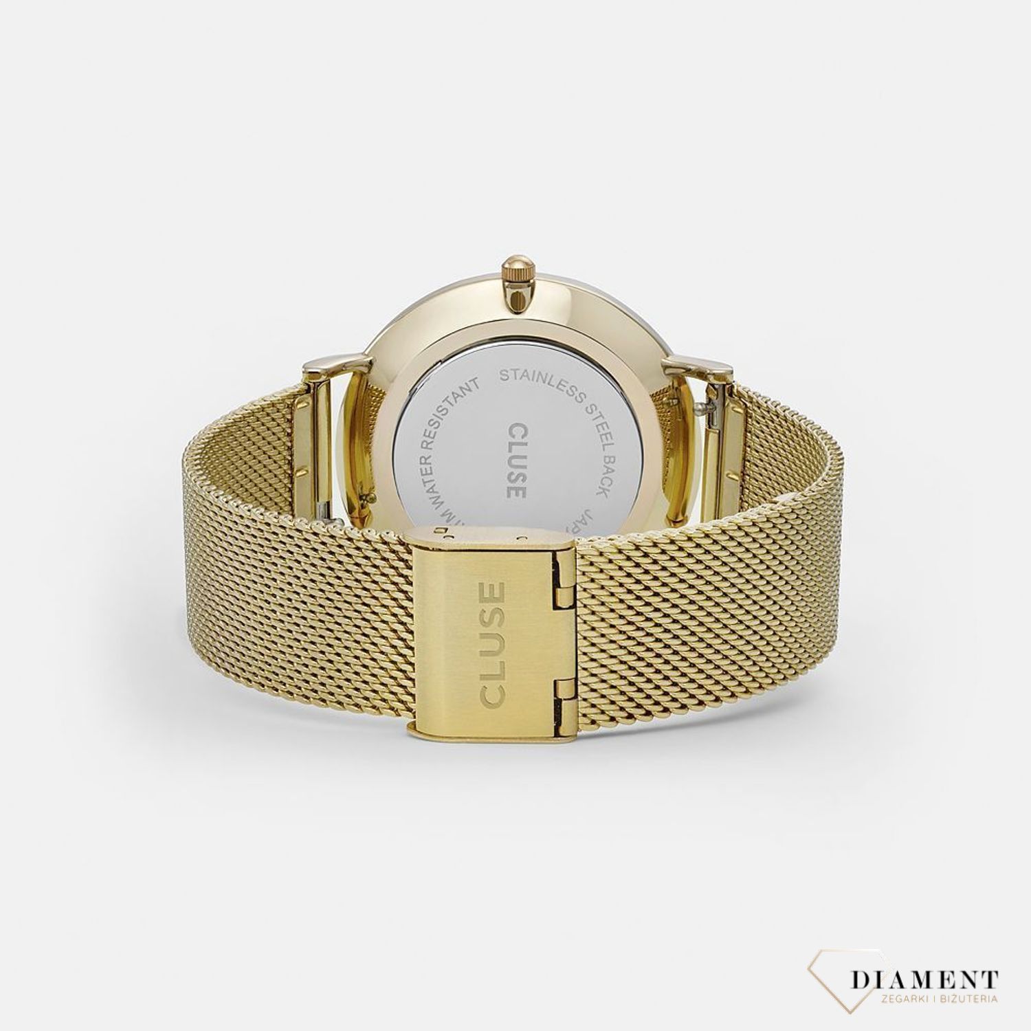 Elegancki zegarek damski w pięknym złotym kolorze, z wyraźną jasną tarcza. Zegarek damski to świetny pomysł na prezent dla kobiety. Darmowa wysyłka! Grawer gratis!v (2).jpg