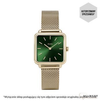 Zegarek damski CLUSE La Tetragone Gold Forest Green CW0101207013 (1).jpg